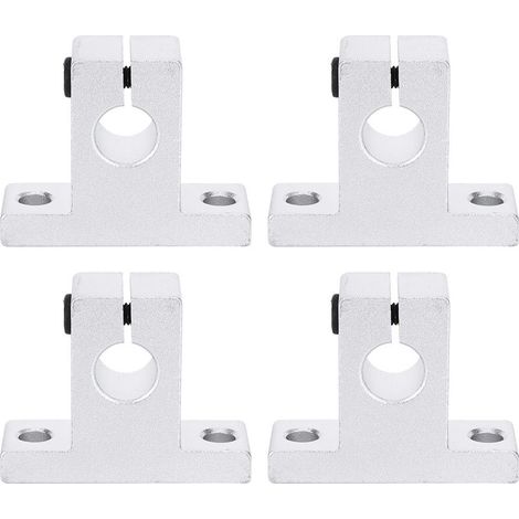 Kit De Fixation Pour Arbre - Alliage D'aluminium - Pour Rail Industriel - 4 Pièces (1/5)
