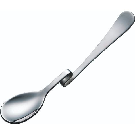 KitchenCraft Cuchara Curvada para Mermelada de Acero Inoxidable, 15 cm
