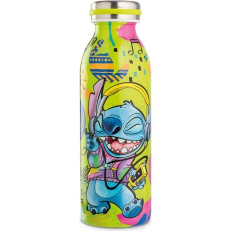 Bottiglia termica verde Disney Stitch ml 500