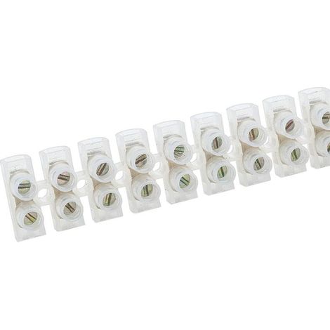 Masterplug TS2.5/12/10-01 Connector Strips 2.5A 12W (Pack 10) MSTTS2512
