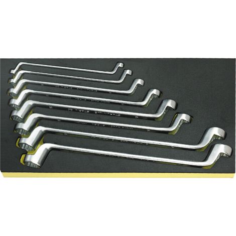 TCS 20/8, 6x7-19x22 mm Clés polygonales en plateau TCS 8 pcs. (1/2)