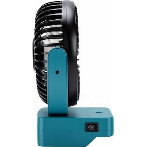 PARKSIDE 20V Cordless Portable Battery-Powered Construction Fan for Teams, Brushless Motor Construction Fan with USB A and USB C Ports, 360° Rotating Cooling (1/5)