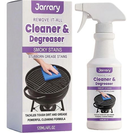 Spray nettoyant pour barbecue - Pour barbecues d'extérieur : Nettoie efficacement et en toute sécurité les résidus alimentaires brûlés et la graisse. (1/5)