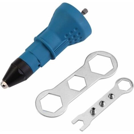 FENOPLASTICARivetage rivet aveugle perceuse électrique pistolet à riveter électrique bleu accessoires de pistolet à riveter électrique (1/5)