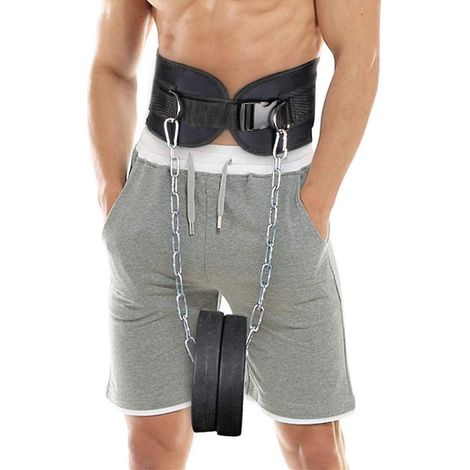 Ceinture d'haltérophilie avec chaîne (1/4)