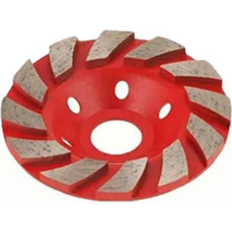 Meule diamantée de 4 pouces pour le meulage du béton, idéale pour la découpe, le meulage et le façonnage. (1/5)
