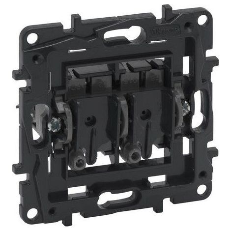 Doppio interruttore Niloé Step 10AX 250V LEGRAND 864008