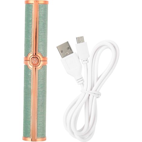 Rasoir Électrique USB pour Sourcils - Épilateur Portable Maquillage pour Femmes - Vert (1/5)