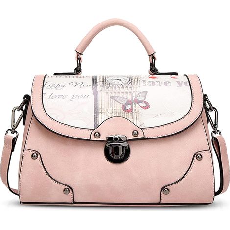 Sac fourre-tout givré pour femme (rose)