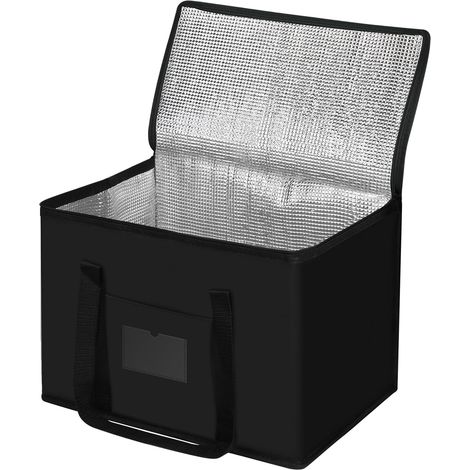 Sac isotherme souple, grand sac isotherme de 40 L, sac de courses, sac de pique-nique, sac isotherme pour la livraison de repas, sac à dos isotherme, sac de glacière (1/5)