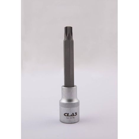 Douille embout torx T50 L.100mm 1/2'' CrV - SA 0279 - CLAS Equipements (1/2)