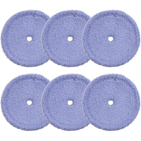 BUNTHAUS Tampons de Vadrouille Lavables en Microfibre pour Accessoires de Remplacement de Robot EVERYBOT Edge RS700 RS500
