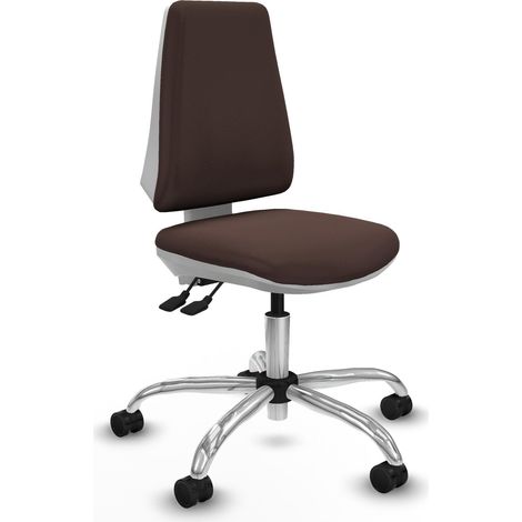 Piqueras et Crespo B00056N chaise bureau marron foncé (1/3)