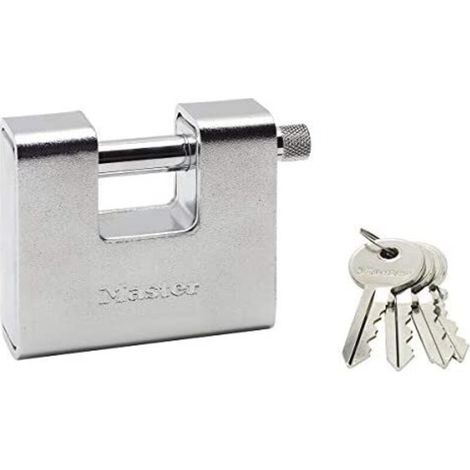 Master Lock 680EURD cadenas argenté sécurité renforcée (1/5)
