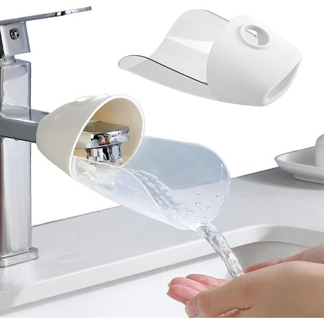 2-teiliges Wasserhahnverlängerungsset, Kinder-Wasserhahnverlängerung, Wasserhahnverlängerung für Kinder und Babys, zum Händewaschen, für Küche und Bad (1/5)