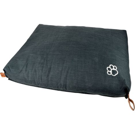 Coussin Rectangle Chien & Chat "City" 80cm Anthracite (1/5)