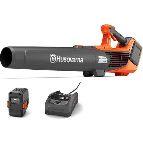 Soffiatore a Batteria Husqvarna 122iB - Kit con Batteria e Caricatore