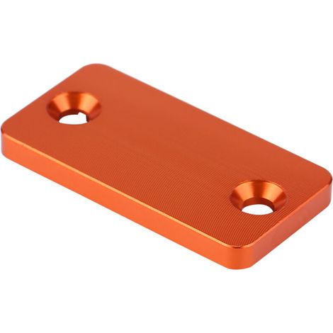 EVGATSAUTO Bouchon de réservoir de Frein d'embrayage, CNC en Aluminium billette Couvercle de réservoir de Frein d'embrayage Compatible avec 105125144200 SX XC MXC SXS EXC (1/5)