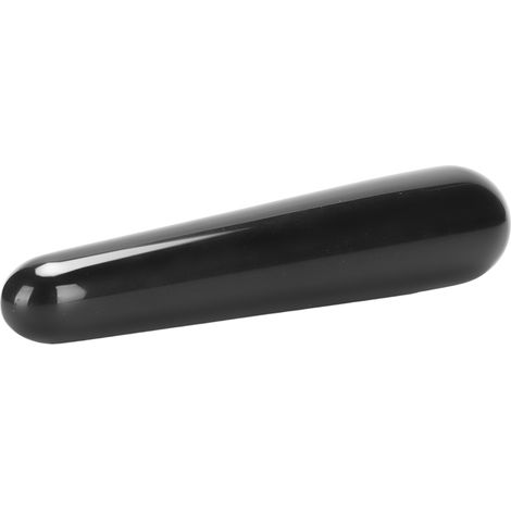 Bâton de Gua Sha en Jadéite Naturelle, Outil de Massage des Points d'Acupuncture, Pierre de Guasha Noire pour Soin du Visage et du Corps (1/5)