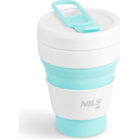 NC4103 Faltbarer Silikonbecher 355 ml, Mint Nils Camp (1/5)