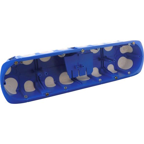 boitier encastrement - multimat no air - 4 postes - profondeur 50 mm - blm distribution 684715 (1/2)