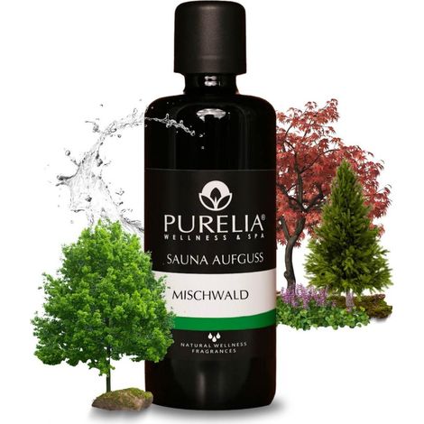 PURELIA Saunaaufgusskonzentrat Mischwald – 100 ml (1/5)