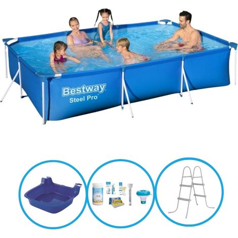 Bestway Steel Pro Rechteckig - 300x201x66 cm - 4-teilig S22720 (1/5)