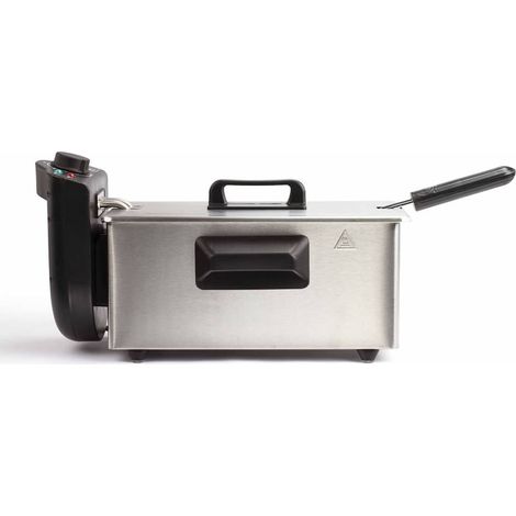Friteuse 3 L - LIVOO - DOC216 - 2000W - 3L - Cuve amovible en acier inoxydable - Panier a friture amovible - Thermostat réglabl (1/4)