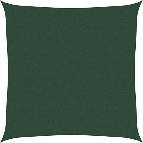 Maison Exclusive - Vela Parasole 160 g/m² Verde Scuro 4x4 m in HDPE (1/5)