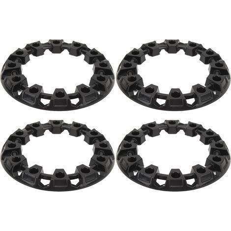 4 enjoliveurs de roue universels pour quad et karting 6 pouces (diamètre extérieur : env. 170 mm / 6,7 pouces, diamètre intérieur : env. 110 mm / 4,3 pouces) (1/5)