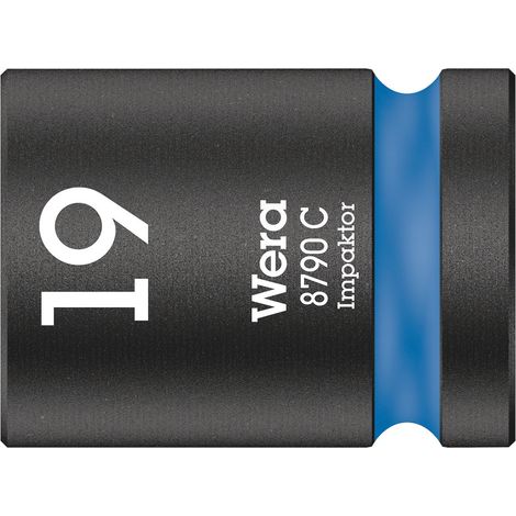 Wera 8790 C Impaktor Steckschlüsseleinsatz mit 1/2"-Antrieb, 19 x 38 mm (1/5)