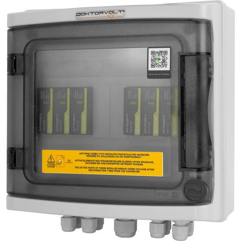 Solar Anschlusskasten PV DC 1000V T2 Überspannungschutz SLP-PV1000 V/Y Saltek 2-string IP65 Stromverteiler Photovoltaik Aufputz Doktorvolt DV-6425-FOT (1/5)