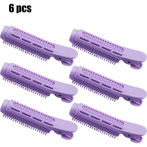 6 Pinceaux Racine Volume Bigoudis Cheveux Ondulés Fluffy Coiffure Accessoire Curleur Racine (1/5)