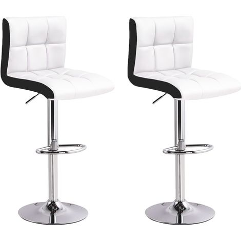 Lot de 2 tabourets de bar Magic Blanc