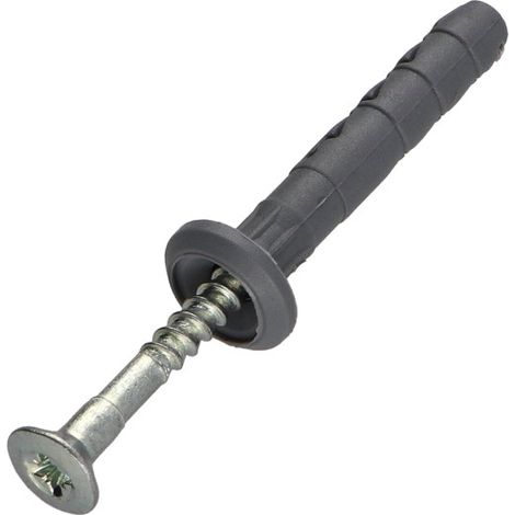 Cheville Clou Vis RAWLPLUG Tête plate Large 6X40 - 1 pièce (1/4)