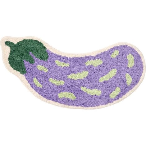 Tapis De Bain - Microfibre Absorbant - Antidérapant - Style Fruits - 45 x 100 cm - Pour Salle De Bain Chambre Cuisine Couloir (1/5)