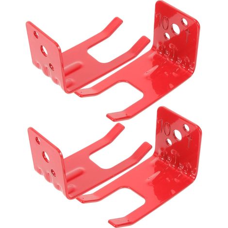 muraux de fixation pour extincteur INOOMP lot de 4 en fer