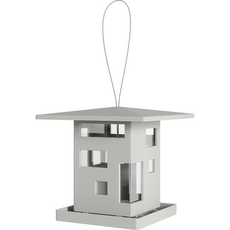 Mangiatoia Per Uccelli Design Cafe In Plastica 2l