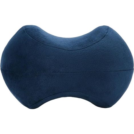 Coussin orthopédique en Mousse à mémoire de Forme for Genoux, Soutien et Protection des Jambes, soulageant la Douleur Coussin Entre Jambes pour Dormir(Dark Blue) (1/4)