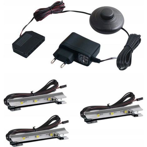 Iluminación LED de cinco puntos - blanco frío (1/2)