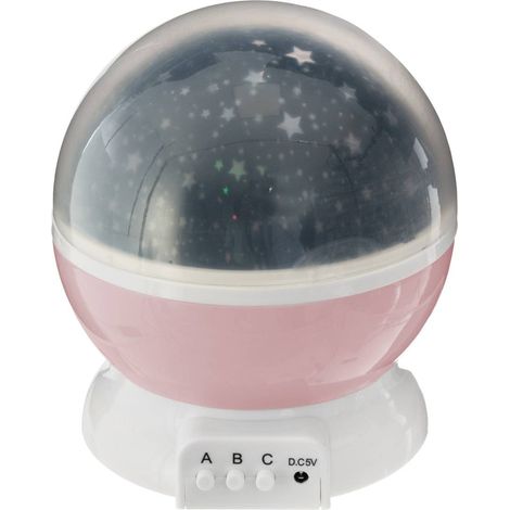Luce notturna per bambini projecteur rosa d12cm - Atmosphera créateur d'intérieur