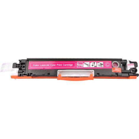 Cartouche Toner CE310A CE311A CE312A CE313A pour HP CP1025 M175A M175nw M275 Imprimante Rouge (1/5)