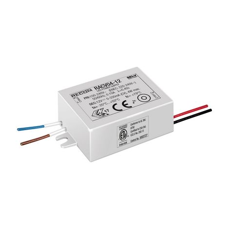 Led driver recom led driver 4 W 0-170 mA 24 V DC