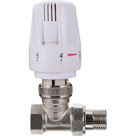 Chauffage au sol incliné avec thermostat automatique et commande de température.-8.5X7CM