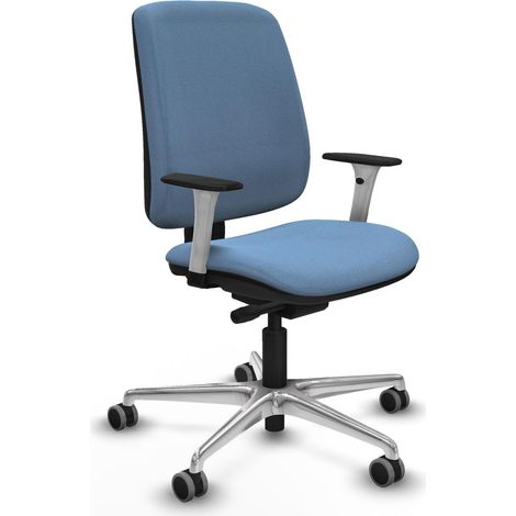 Bürostuhl piqueras y crespo Alares hellblau verstellbar (1/2)
