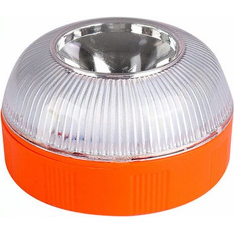 Lampe rechargeable approuvée par la norme V16 pour les balises d'urgence de voiture à induction magnétique. (1/5)