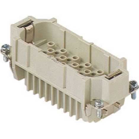 insert mâle - a sertir - 40p+t - 10a - 250v - gabarit 77.27 - ilme cdm40