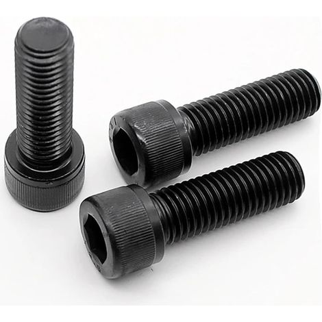 Vis à six pans creux M7 filetage complet – acier haute résistance 12.9, longueur de 15 mm 200 norme (1/5)