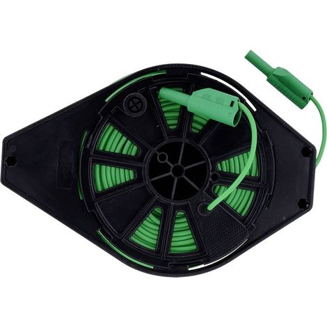 Metrel A 1510 Puntali di sicurezza Spina a banana 4 mm Spina a banana 4 mm 50 m Verde 1 pz.