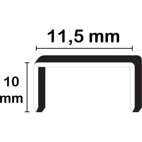 Punti per Fissatrice Pneumatica Mod 80 80 10 Romeo Maestri 10000 Pezzi